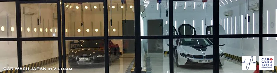 ベトナムのCAR WASH JAPANパートナー店舗