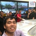 ブルネイ店にて技術研修  technical advice to newcomers 写真 3