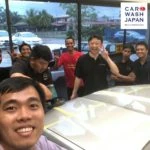 ブルネイ店にて技術研修  technical advice to newcomers 写真 5
